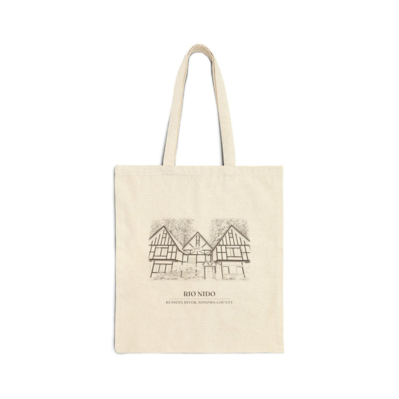 Tote bag with the Rio Nido Tudor Lodge on the Russian River
