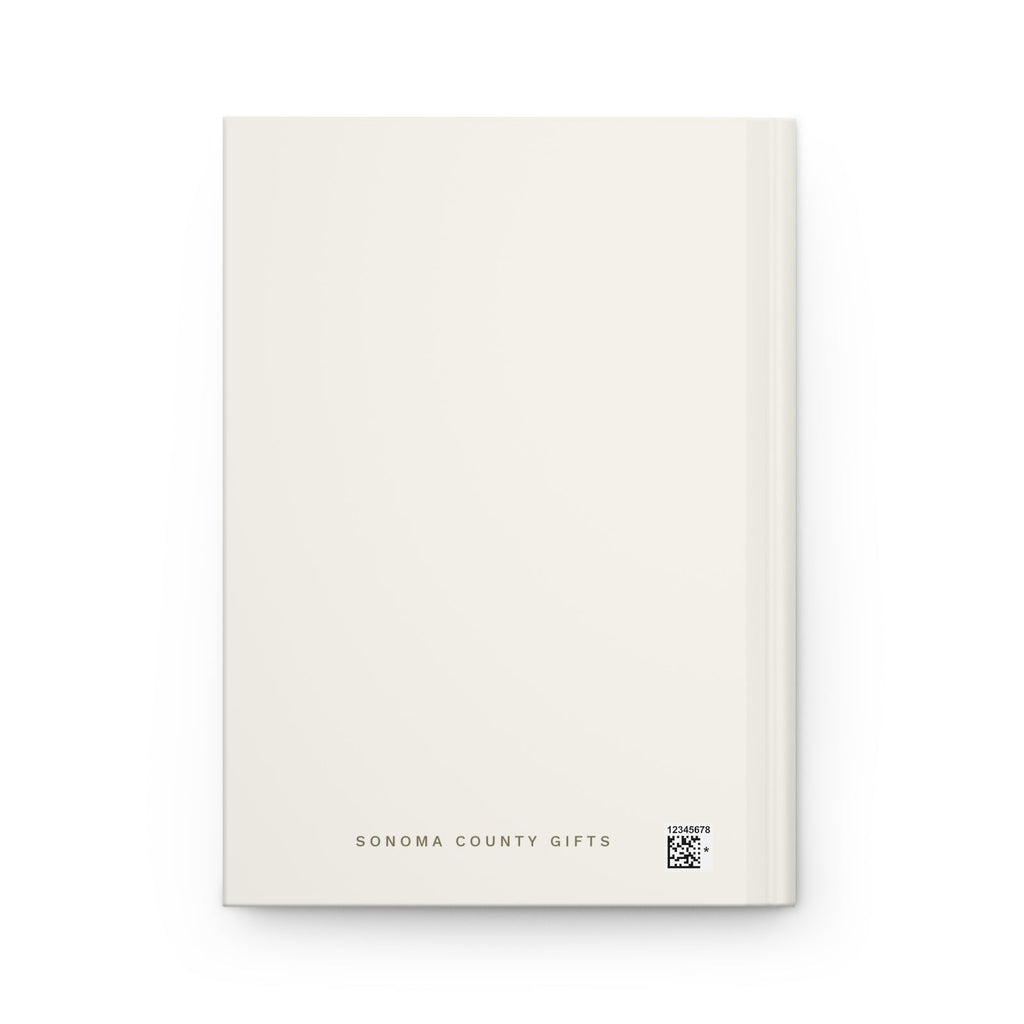 Example Custom Art hardcover journal, another view.