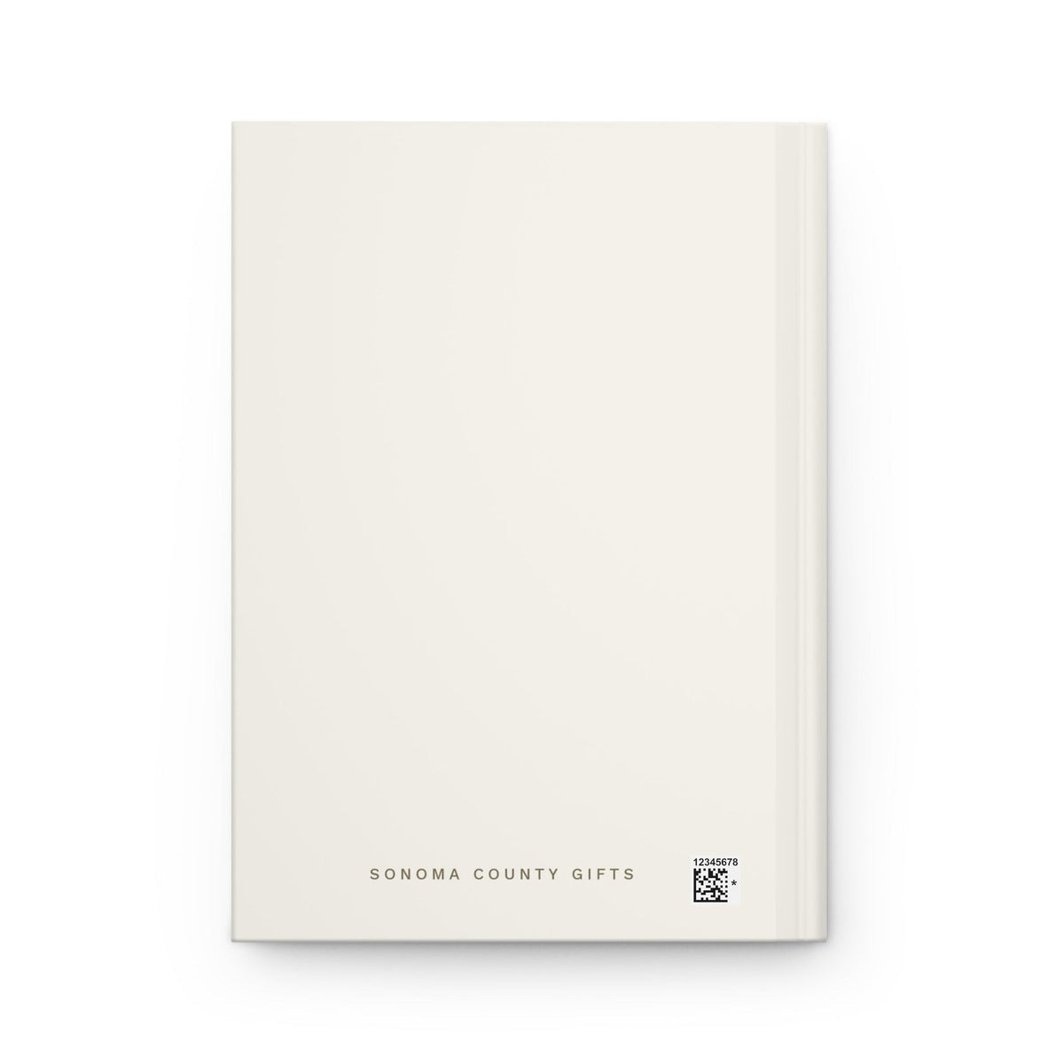 Custom Art hardcover journal example, cover detail