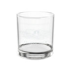 Engraved rocks glass with Arched Rock and the words ARCHED ROCK, front view
