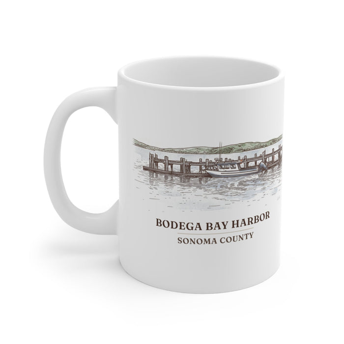 Bodega Bay Harbor Mug