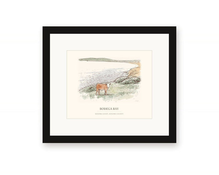 Bodega Bay Framed Print