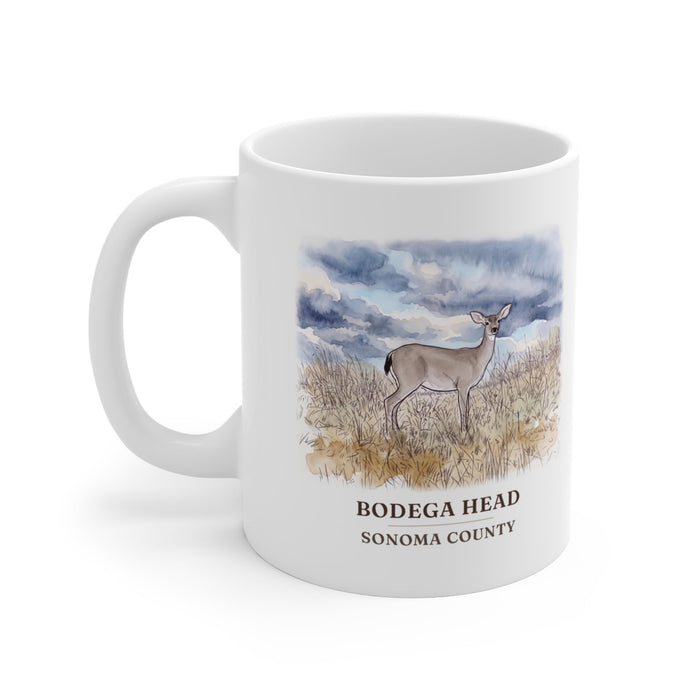 Bodega Head Deer Mug