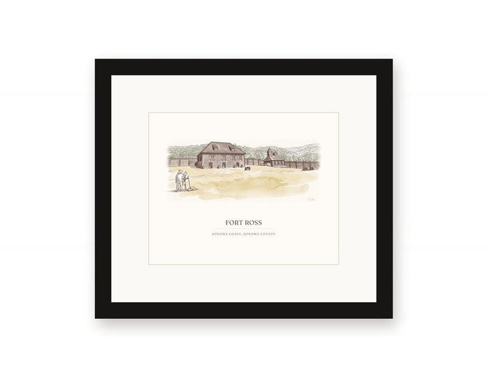 Fort Ross Framed Print