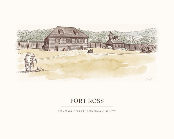 Fort Ross Art Print