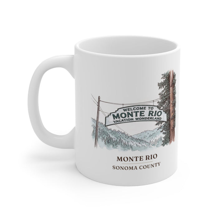 Monte Rio Sign Mug