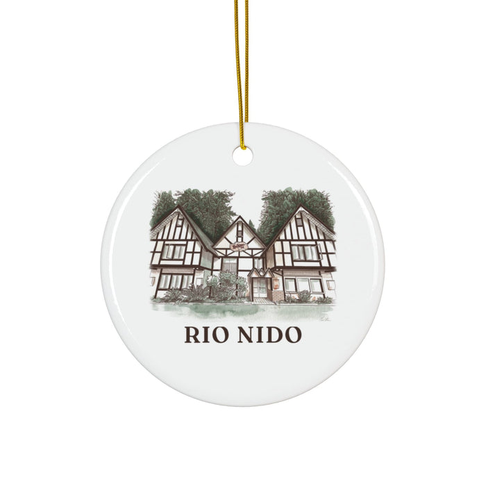 Rio Nido Tudor Lodge Ornament