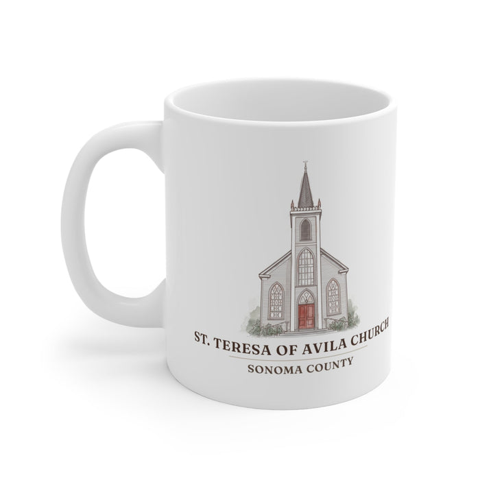 St. Teresa of Avila Church Mug